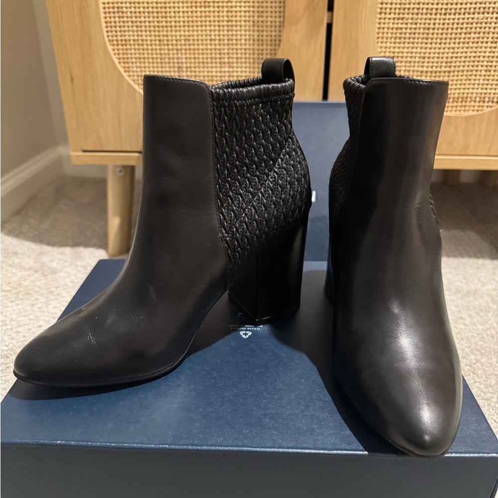 Cole Haan Black Heeled Boots